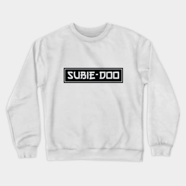 Subaru Impreza WRX STI & BRZ Subie-Doo JDM Car Crewneck Sweatshirt by JDM-Rey